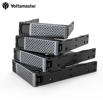 Кронштейн для жесткого диска Yottamaster 2,5/3,5 дюйма, Поддержка кронштейна для жесткого диска SATA Серии Yottamaster DF4U3 DF5U3 FS5C3 FS4C3-4 шт. в упаковке