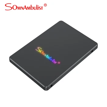 Многоцветный SSD с градиентным освещением встроенный твердотельный жесткий диск 960 ГБ 480 ГБ 2,5 120 ГБ sata 240 ГБ 60 ГБ подходит для ноутбука