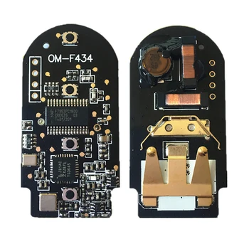4 Кнопки частоты 434 МГц Smart Remote Key Board для корейского рынка BMW CAS4 Черная печатная плата PCF7953P чипы