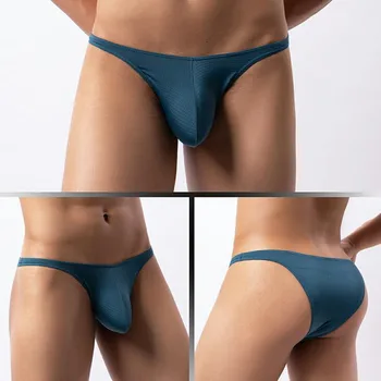 Сексуальное нижнее белье для мужчин с низкой талией cuecas, сетчатые дышащие сисси-боксеры и трусы calzoncillos de bikini para hombre ropa interior