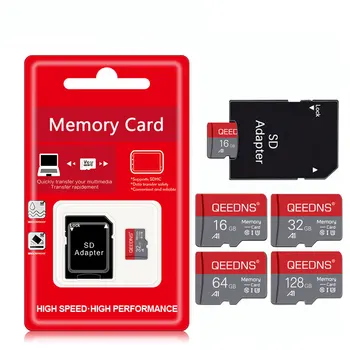 Микро Память SD TF Карта 512GB 256GB 128GB class10 Флэш-карта Memory CardA1 V10 Видеокарта 8GB 16GB 8GB 32GB 64GB Подарочный адаптер