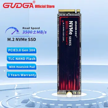GUDGA SSD M2 NVME 512 ГБ 256 ГБ 1 ТБ Жесткий диск Ssd M.2 2280 PCIe 3,0 SSD Nmve M2 Внутренний Твердотельный накопитель для Портативных ПК