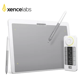 Профессиональный графический планшет XENCELABS для рисования, 12-дюймовый Беспроводной цифровой планшет с 2 быстрыми клавишами стилуса для Win/ Mac/ Linux