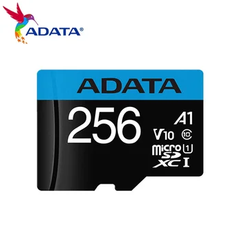 Карта памяти ADATA A1 16 ГБ 32 ГБ 64 ГБ 128 ГБ 256 ГБ Флэш-карта U1 Micro SD Card Высокоскоростная карта чтения и записи TF для Смартфона
