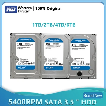 Western Digital WD Blue 1 Тб 2 ТБ 4 ТБ 6 ТБ Внутренний жесткий диск 3,5 